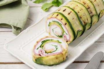 Receta Rollo de calabacín