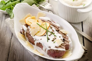 Receta Solomillo de cerdo a la pimienta rosa