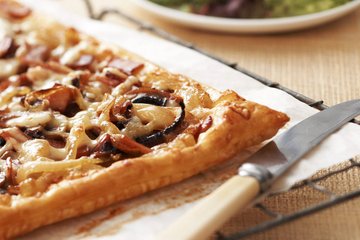 Receta Tarta salada de gorgonzola y bacon