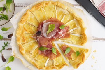 Receta Tarta salada rápida