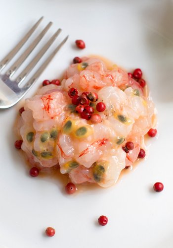 Receta Tartar de gambas
