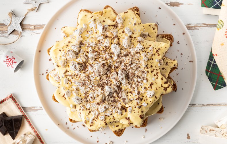 Receta de tiramisú de pandoro