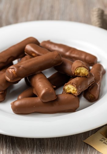 Receta Togo caseros (palitos de galleta con chocolate)