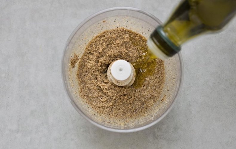 Reginette de remolacha con nueces: paso 3
