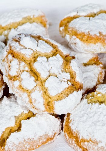 Receta Ricciarelli (pastas de almendra de Siena)