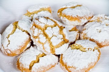 Receta Ricciarelli (pastas de almendra de Siena)