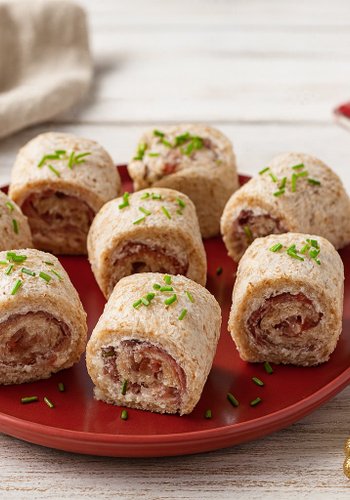 Receta Rollitos de speck con pan de molde