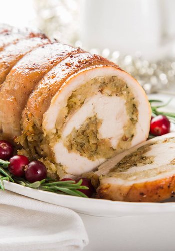 Receta Rollo de pollo al prosecco