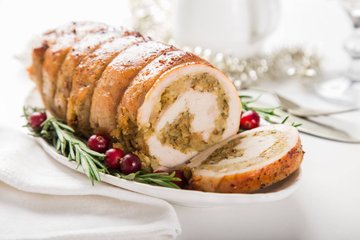 Receta Rollo de pollo al prosecco