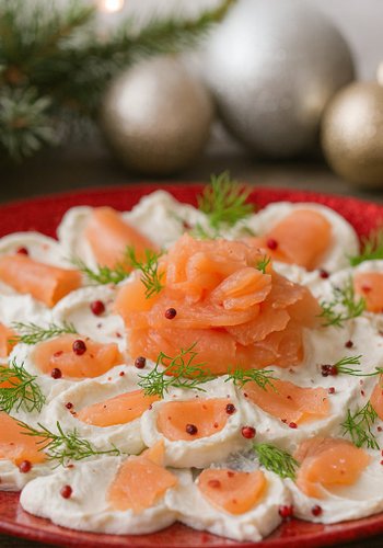 Receta Pétalos de Philadelphia y salmón