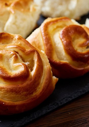 Receta Rosas de canela y pasas
