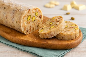 Receta Salami de chocolate blanco