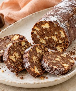 Receta Salami de castañas