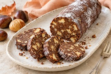 Receta Salami de castañas