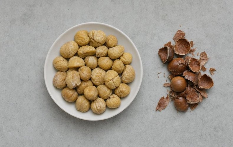 Salami de castañas: paso 3