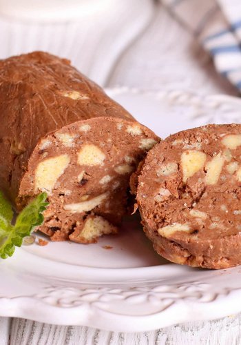 Receta Salami de chocolate con amaretti