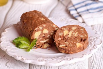 Receta Salami de chocolate con amaretti