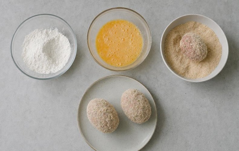 Scotch eggs: paso 3