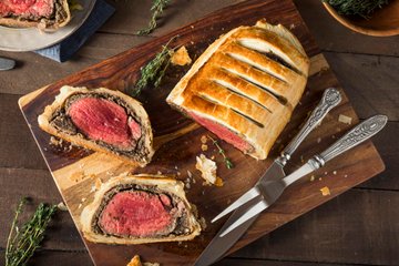 Receta Solomillo Wellington