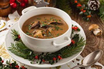 Receta Sopa de boletus