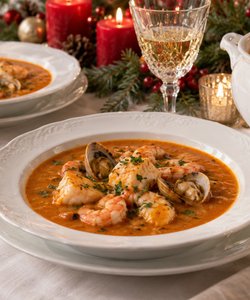 Receta Sopa de marisco