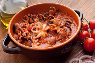 Receta Sopa de pulpitos