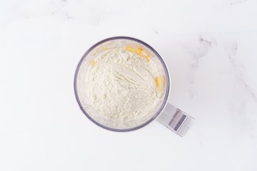 Preparación de los spätzle de calabaza