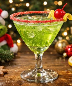 Receta Spritz del Grinch