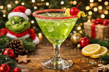 Receta Spritz del Grinch