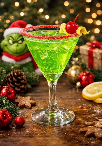 Receta Spritz del Grinch