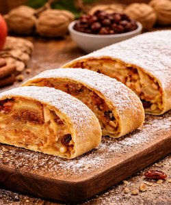 Receta Strudel de manzana de Iginio Massari