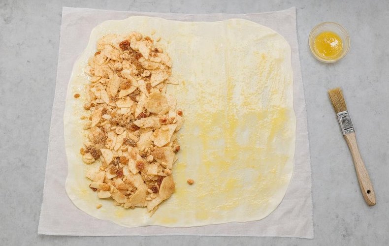 Strudel de manzana de Iginio Massari: paso 7