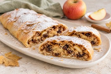 Receta Strudel de manzana, la receta original del Tirol del Sur