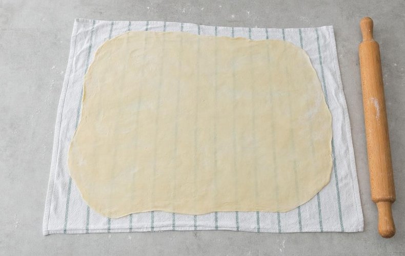 Strudel de manzana del Tirol del Sur: paso 8