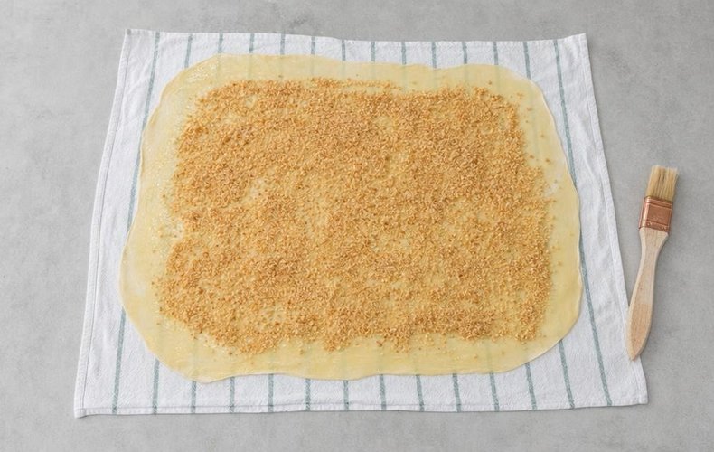 Strudel de manzana del Tirol del Sur: paso 9