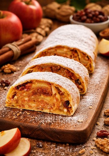 Receta Strudel de manzana de Iginio Massari