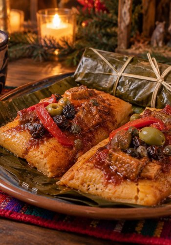 Receta Tamales colorados