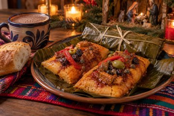 Receta Tamales colorados