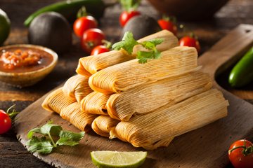 Receta Tamales mexicanos