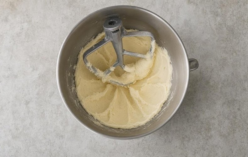 Tarta baci di dama de avellanas: paso 1