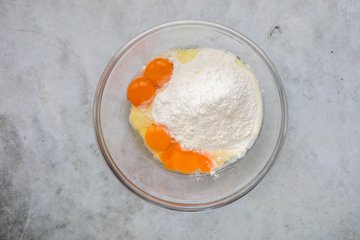 Receta de la tarta de tagliatelle de Mantua: paso 1