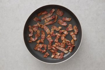 Tarta salada de gorgonzola y bacon: paso 3