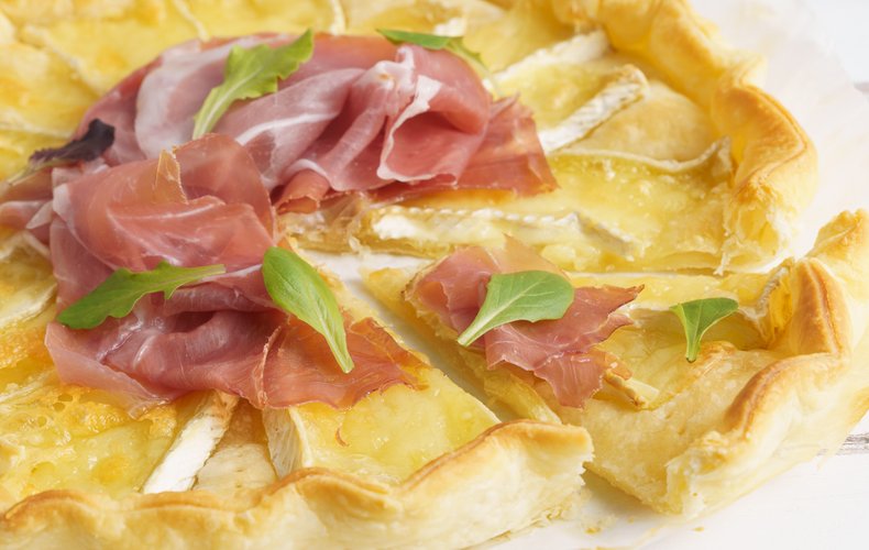Tarta salada rápida