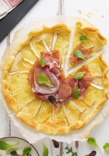 Receta Tarta salada rápida