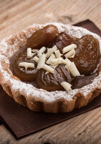 Receta Tartaletas de castañas