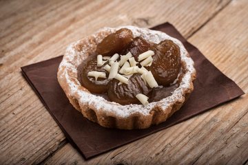 Receta Tartaletas de castañas