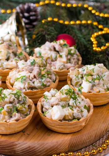 Receta Tartaletas de ensaladilla rusa