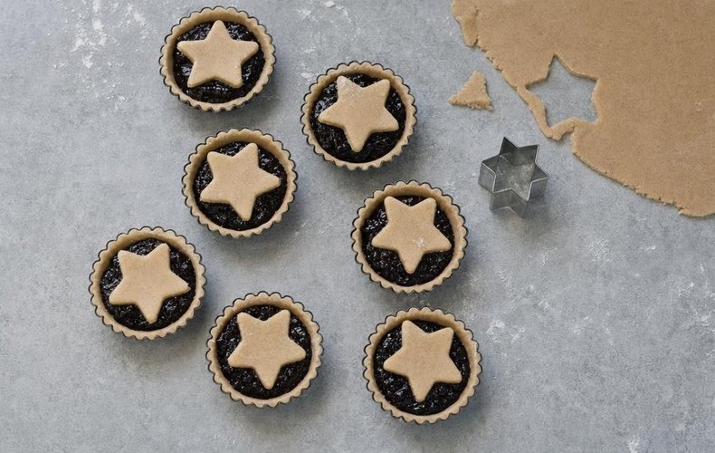 Tartaletas de Navidad: paso 4