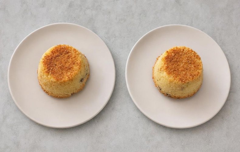 Timbal de patata y champiñones: paso 10