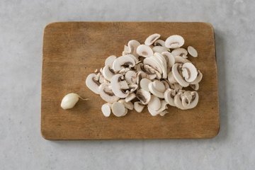 Timbal de patata y champiñones: paso 3